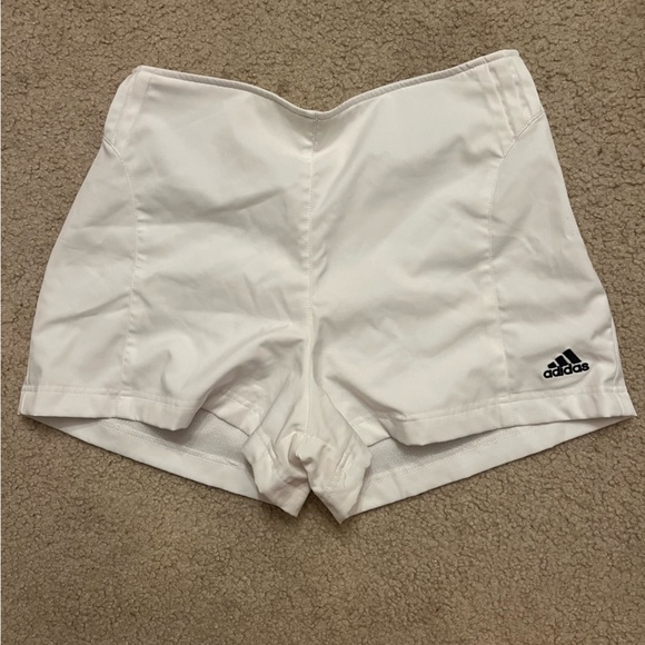 Adidas women’s tennis shorts white size 8 - Picture 1 of 5